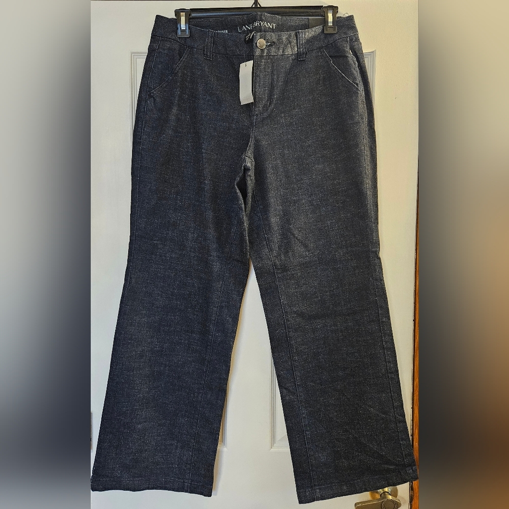 Lane Bryant A-Line Trouser Jeans